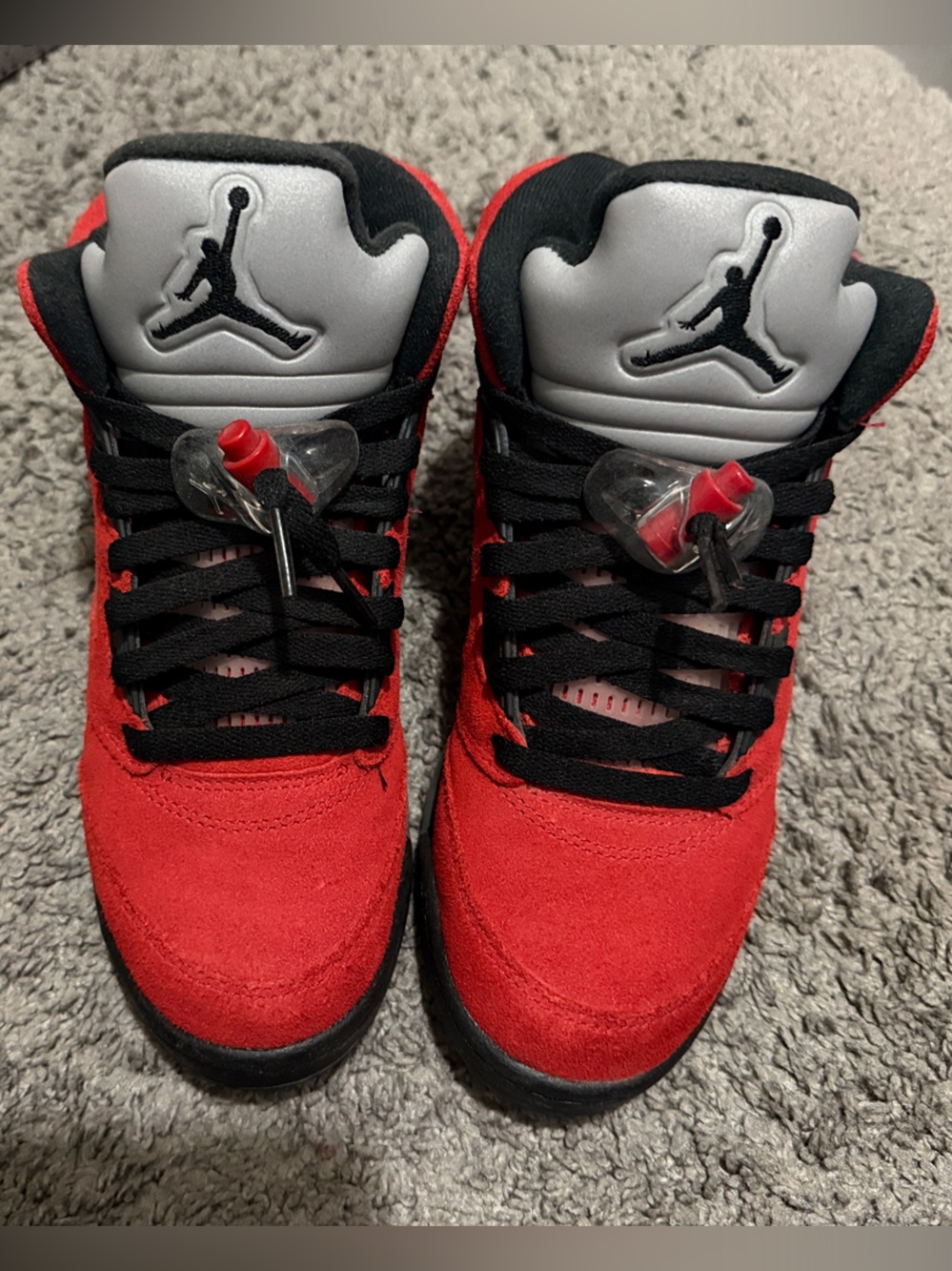 Jordan 5 Raging Bull Size 4.5 - Picture 2 of 5
